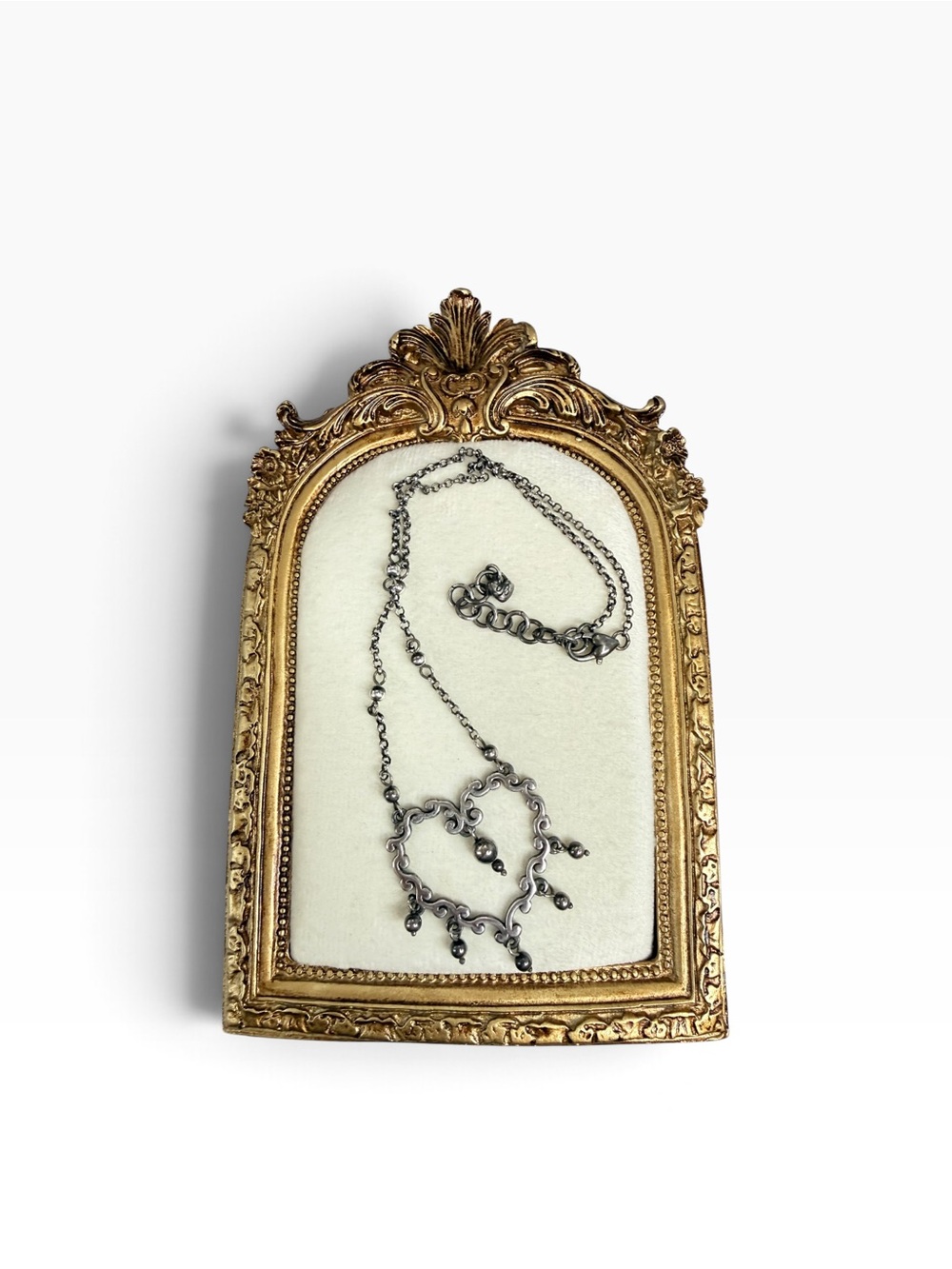 Brighton Summer Love Filigree Heart Necklace,delicate scrollwork